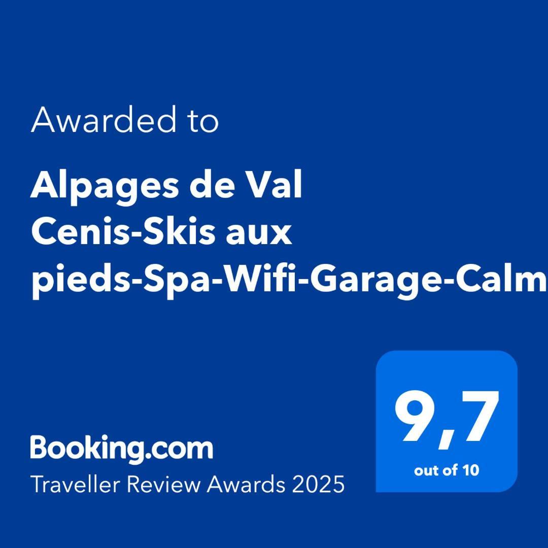 "Alpages De Val Cenis"-Skis Aux Pieds-Spa-Wifi-Garage-Calme! Ланслебург-Мон-Сени Екстериор снимка